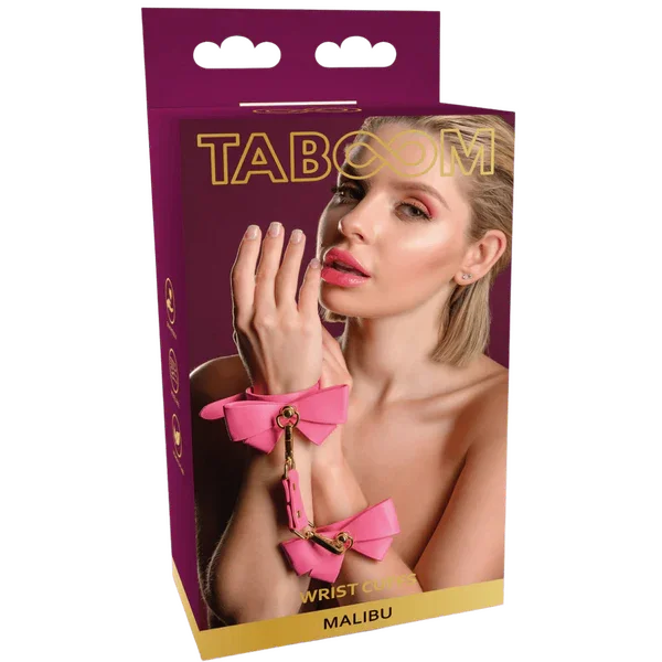 Wrist Cuffs (Pink) - Take A Peek