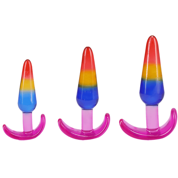 Anal Trainer Set - Rainbow - S/M/L (Rainbow)-0289-25-CD