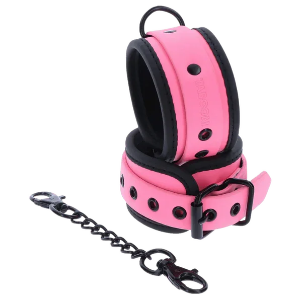 Glow Wrist Cuffs (Pink) - Take A Peek
