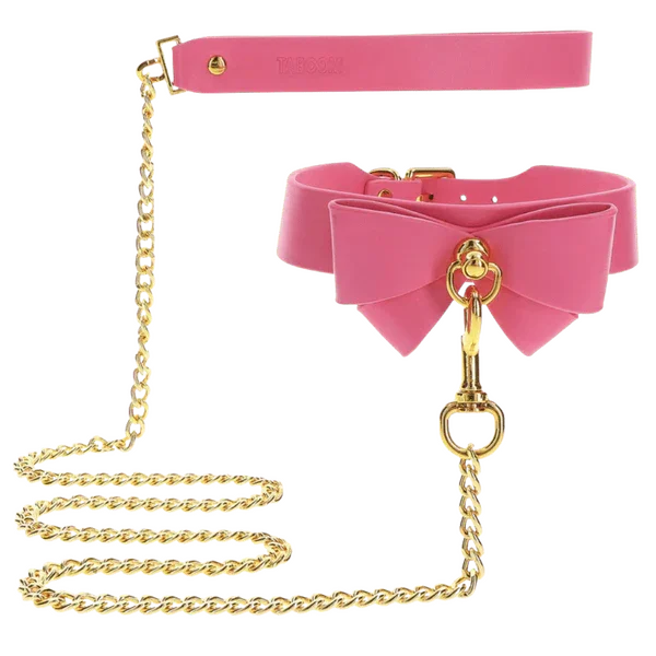 Collar and Leash (Pink) - Take A Peek