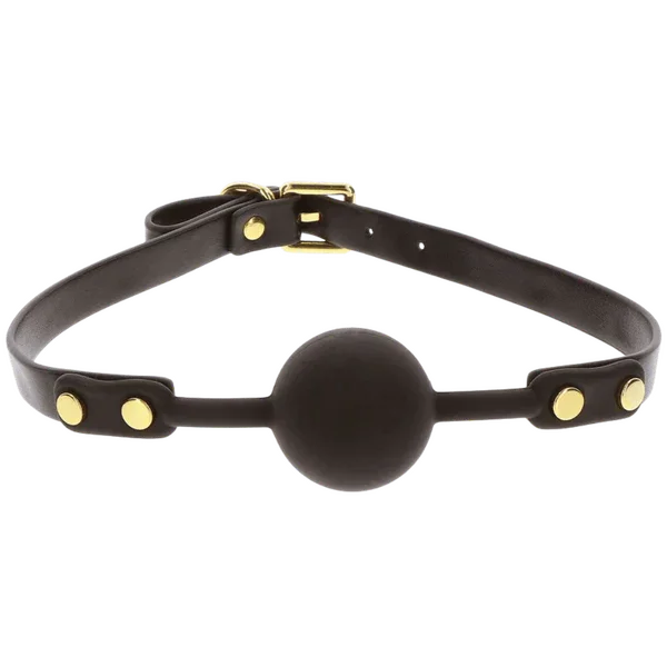 Ball Gag (Black) - Take A Peek