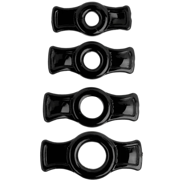 Cock Ring Set (Black)-3503-05-CD