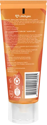 Warm Lovin' Gel 80ml - Take A Peek