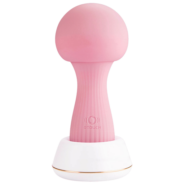 VIGOUR MUSHROOM - Rechargeable Vibrating Massager (Pink)-4897127060095