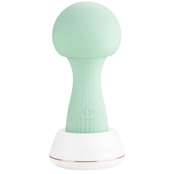 VIGOUR MUSHROOM - Rechargeable Vibrating Massager (Teal)-4897127060194