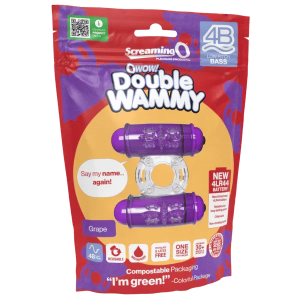 Double Wammy 4B Low Pitch Bass (Grape)-4BDW-GP