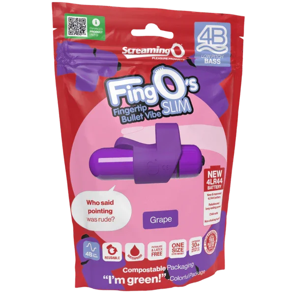 FingOs Slim 4B Low Pitch Bass (Grape) - Take A Peek