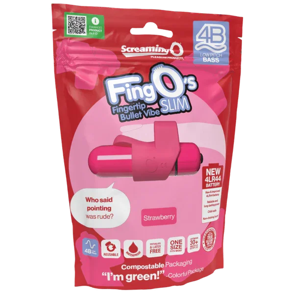 FingOs Slim 4B Low Pitch Bass (Strawberry) - Take A Peek