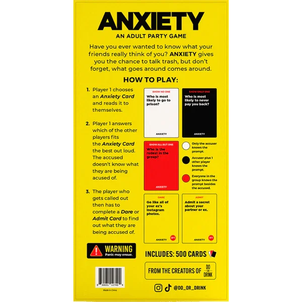 Anxiety - Take A Peek