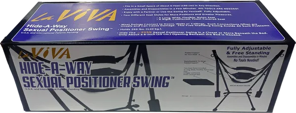 Hide-a-Way Sexual Position Free Standing Sex Swing - Take A Peek