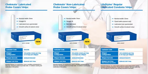 Chekmate Lubricated Probe Cover 144s - Take A Peek