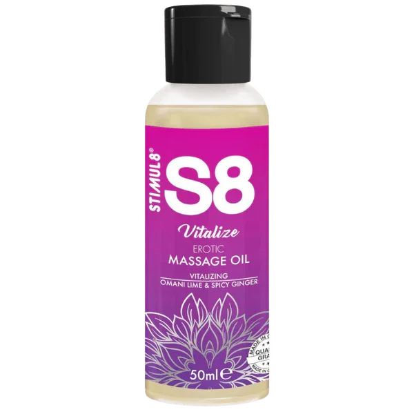 S8 Massage Oil Box (3 x 50 ml) - Take A Peek