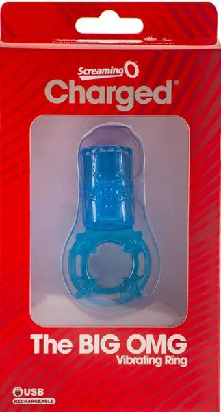 The Big Omg Vibrating Ring (Blue) - Take A Peek