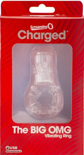 The Big Omg Vibrating Ring (Clear) - Take A Peek