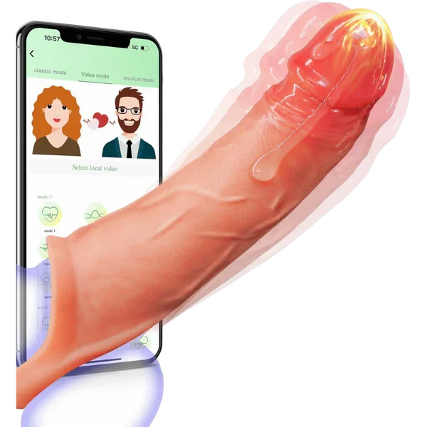 Vibe Wear - App Control Penis Sleeve - Take A Peek