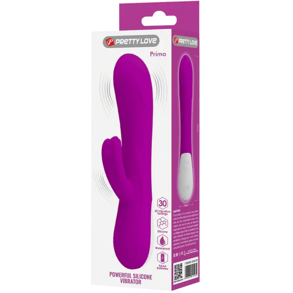 Powerful Silicone Vibrator - Primo (Purple) - Take A Peek