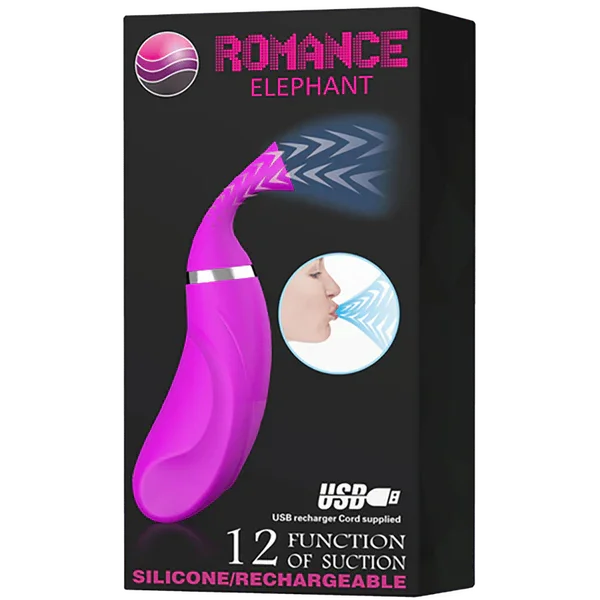 Rechargeable Romance Elephant (Purple) - Take A Peek