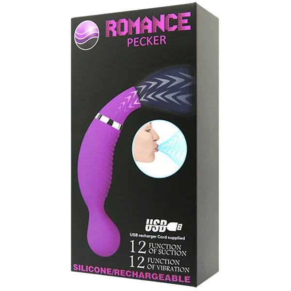 Rechargeable Romance Pecker (Purple) - Take A Peek