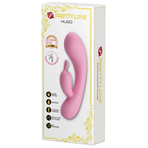 Rechargeable Hugo (Pink) - Take A Peek