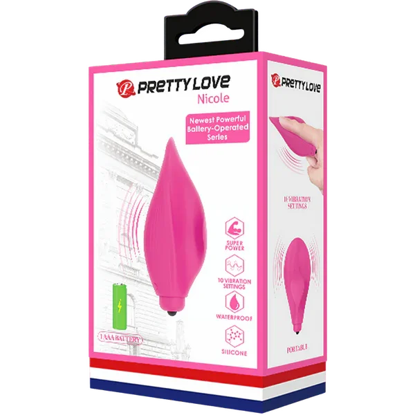 Silicone Finger Vibe - Nicole (Pink) - Take A Peek