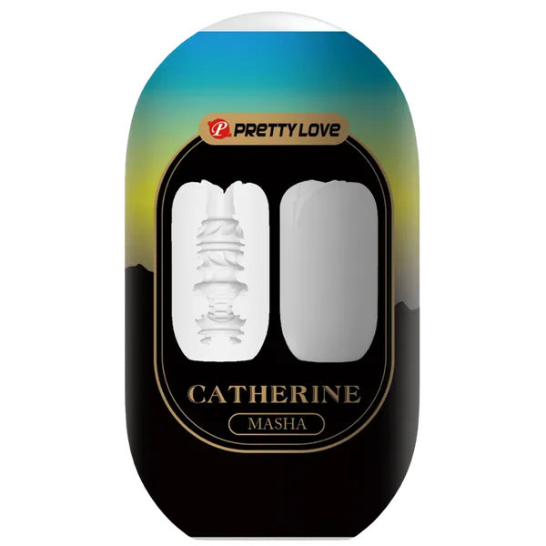 Catherine Masha Egg Masturbator (White) - Take A Peek