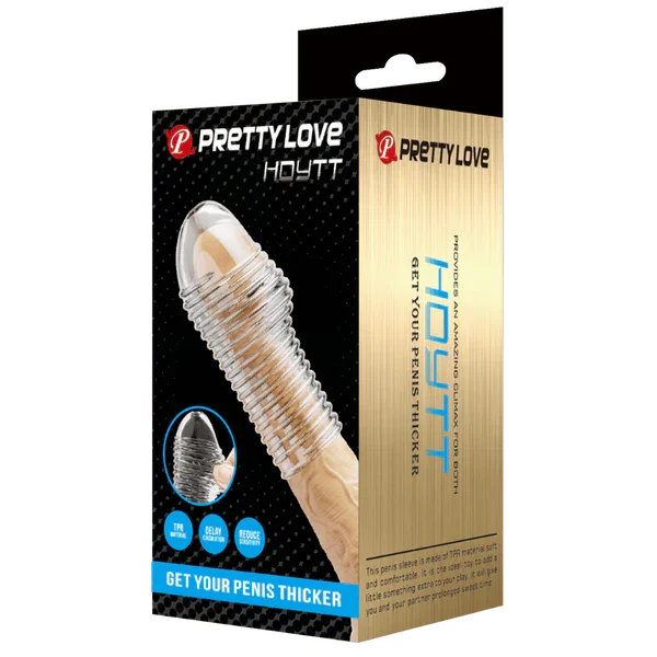 Penis Sleeve - Hoytt (Clear)-BI-026291M