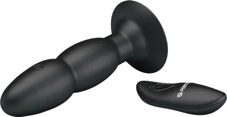 Beaded For Extra Pleasure Remote Butt Plug - Take A Peek
