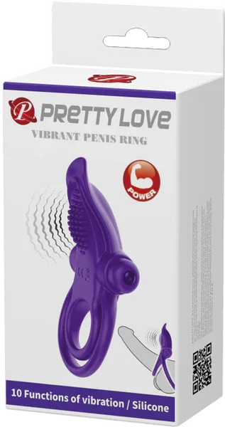 Vibrant Penis Ring (Purple) - Take A Peek
