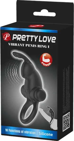 Vibrant Penis Ring I (Black) - Take A Peek