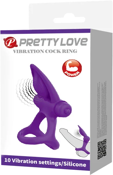 Vibrating Cock Ring (Purple) - Take A Peek