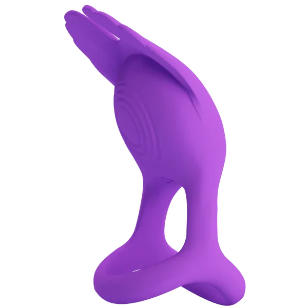 Vibrant Penis Ring - Silas (Purple) - Take A Peek