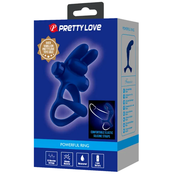 Francisco - Powerful Ring (Navy Blue) - Take A Peek