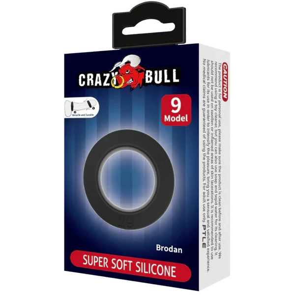 Super Soft Silicone Cockring - Brodan (No.9) - Take A Peek