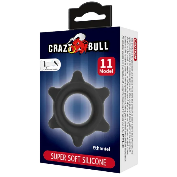 Super Soft Silicone Cockring - Ethaniel (No.11) - Take A Peek