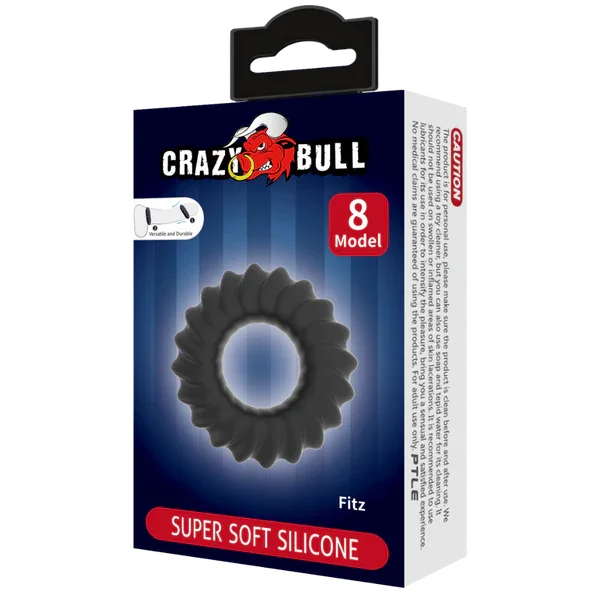 Super Soft Silicone Cockring - Fitz (No.8) - Take A Peek