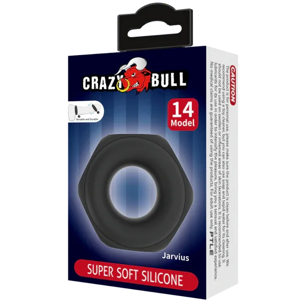 Super Soft Silicone Cockring - Jarvius (No.14) - Take A Peek