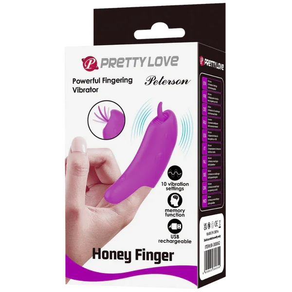 Rechargeable Honey Finger - Peterson (Purple)-BI-300062
