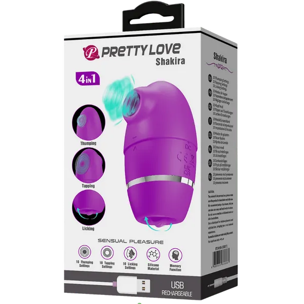 4in1 Thumping Shakira (Purple) - Take A Peek