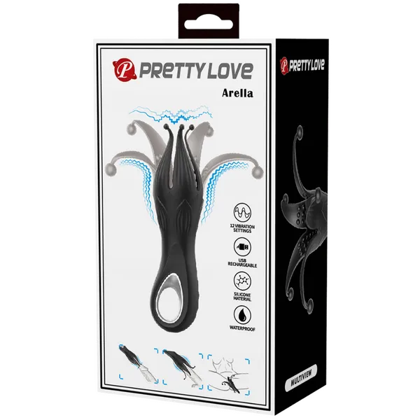 Rechargeable Arella (Black) - Take A Peek