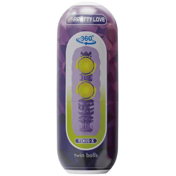 Venus-X Twin Balls (Purple) - Take A Peek