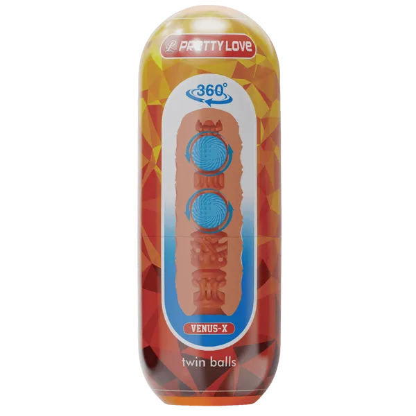 Venus-X Twin Balls (Peach) - Take A Peek