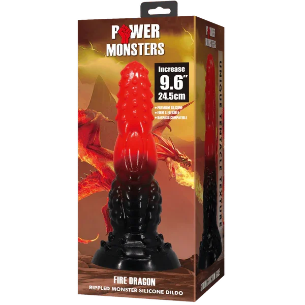 Fire Dragon 9.6" (Red/Black)-BW-008147