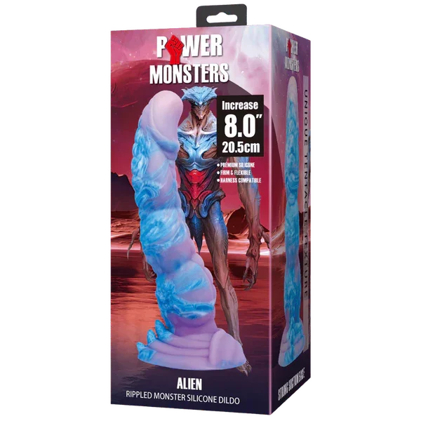 Alien 8" (Purple/Blue)-BW-008154