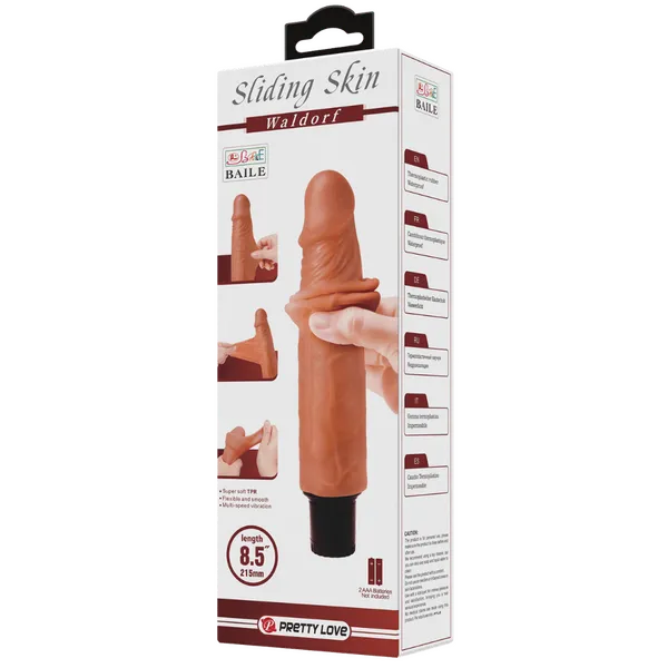 Waldorf Vibrating 8.5" (Tan)-BW-027003LP