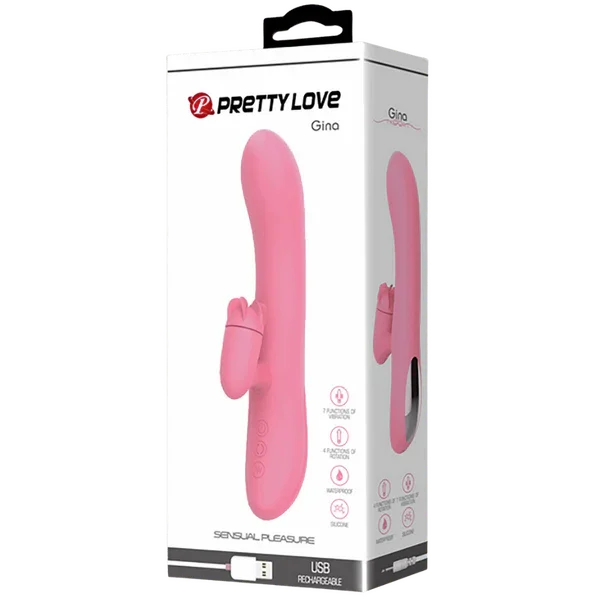 Rechargeable Gina (Pink) - Take A Peek
