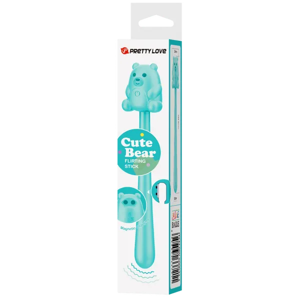 Cute Bear Flirting Stick (Blue) - Take A Peek