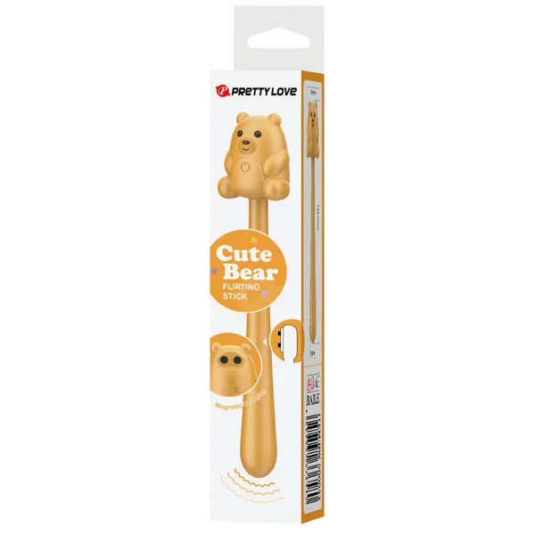 Cute Bear Flirting Stick (Beige) - Take A Peek