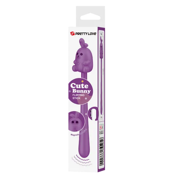 Cute Bunny Flirting Stick (Purple) - Take A Peek