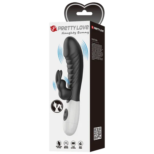 Naughty Bunny (Black)-BW-500071-A3