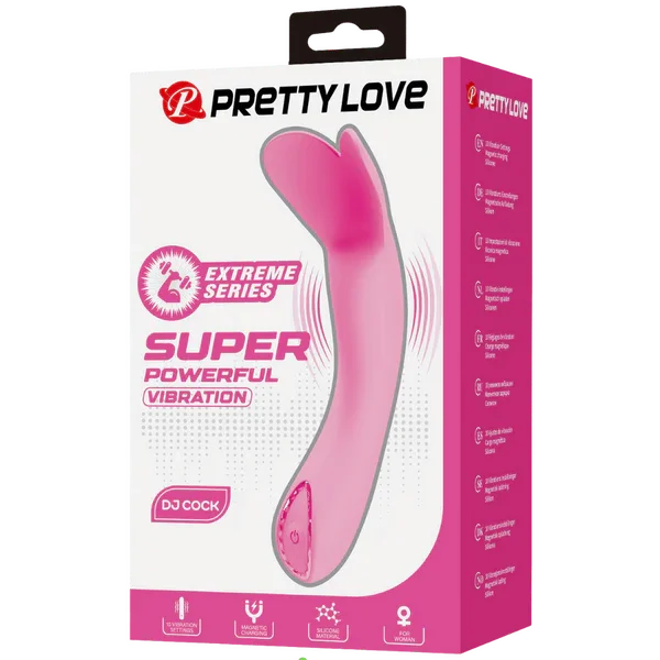 Rechargeable DJ Cock (Pink)-BW-500078